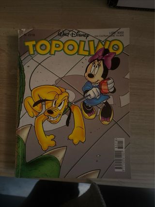 5 fumetti disney topolino anno 1998