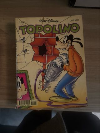 5 fumetti disney topolino anno 1998