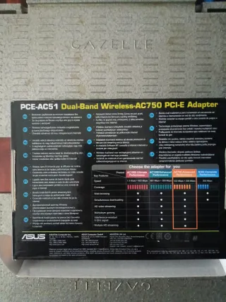 Tarjeta WiFi ASUS PCE-AC51