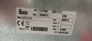 Vitrocerámica y Horno Inox