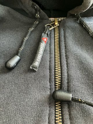 Sudadera Le Coq Sportif XXL Negra/Gris