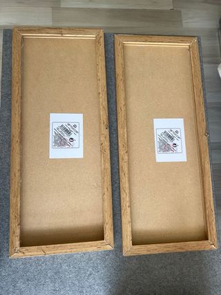 2 Cuadros Decorativos Madera