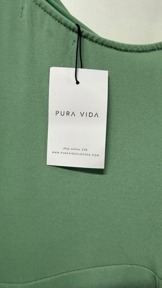 Vestido Pura Vida Turquesa