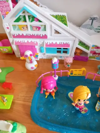 Pin y Pon Casa de Nieve con Accesorios