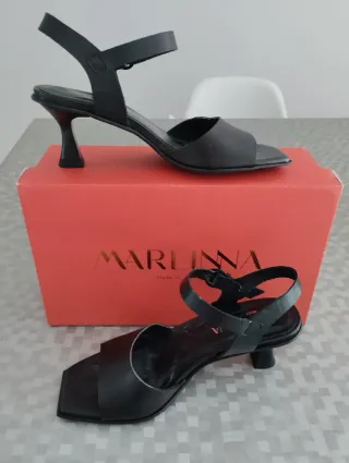 Sandalias de piel Marilinna Talla 38