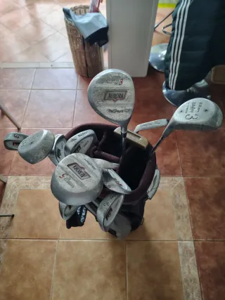 Set Palos Golf Vintage Completo