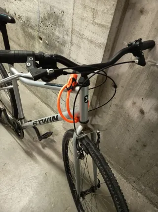 Bicicleta B'TWIN plateada