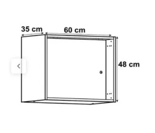 Mueble alto cocina blanco