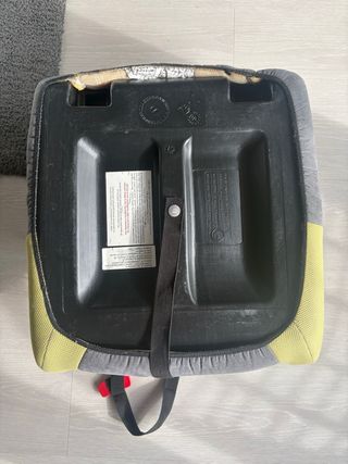 Silla alzador coche niño gris y verde