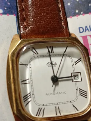 Orologio AXES Automatico Uomo Pelle Marrone Oro