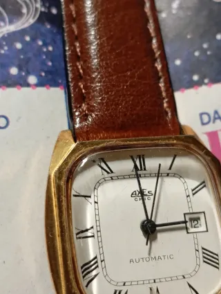 Orologio AXES Automatico Uomo Pelle Marrone Oro