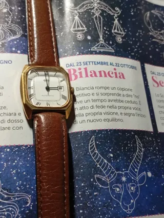 Orologio AXES Automatico Uomo Pelle Marrone Oro