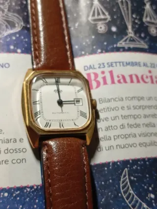 Orologio AXES Automatico Uomo Pelle Marrone Oro