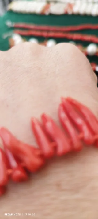 Bracciale Corallo Rosso Autentico