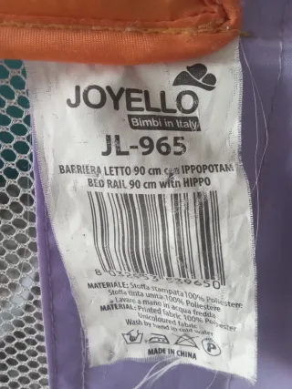 Barrera de Cama Joyello Naranja/Morado