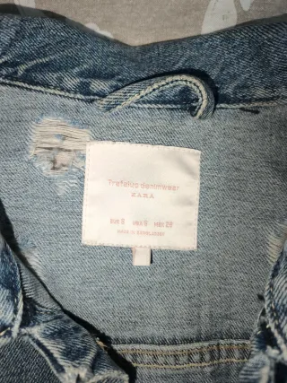 Chaqueta tejana zara