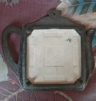 Salvamanteles Tetera Hierro Cerámica Niagara Falls