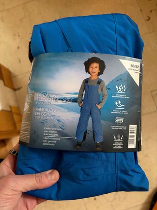 Pantalón de esquí para niño 2 años a estrenar