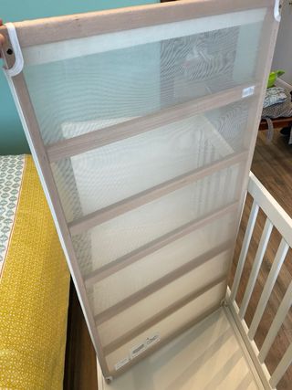 Cuna IKEA blanca con cajones