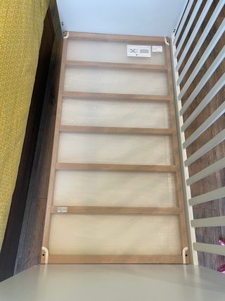 Cuna IKEA blanca con cajones