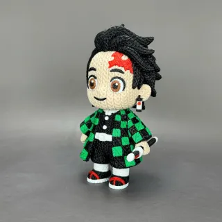 Figura 3D Tanjiro