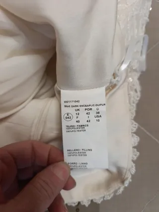 Vestido de Novia Blanco Encaje
