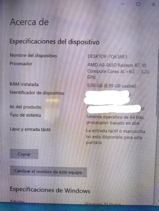 Ordenador HP Pavilion