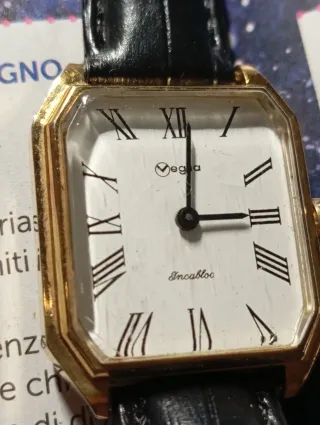 Orologio da polso con cinturino in pelle
