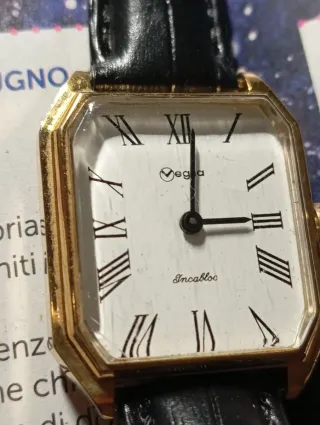 Orologio da polso con cinturino in pelle