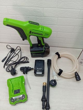 Greenworks Hidrolimpiadora a batería 24 V
