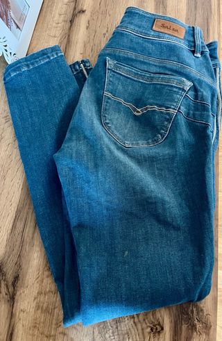 Pantalón Salsa Push In Secret Azul