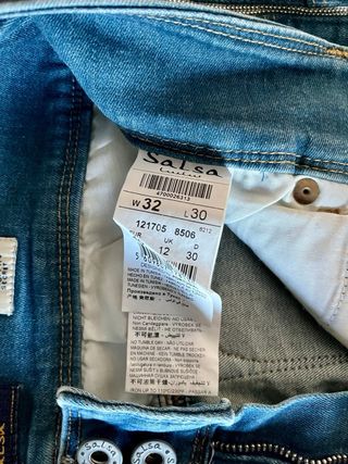 Pantalón Salsa Push In Secret Azul