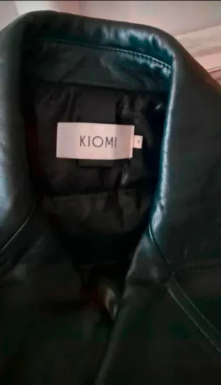 Chaqueta de piel cruzada