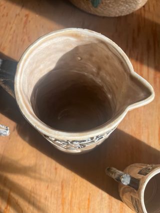 Lote jarras de cerveza alemana – 4 jarritas + 1 ja