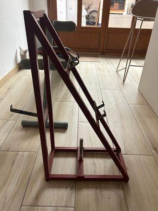 Press banca + pesas 2x10kg-2x5kg + barra + soporte