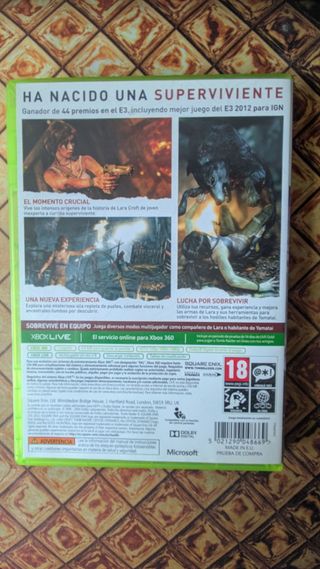 Pack Tomb Raider Xbox 360