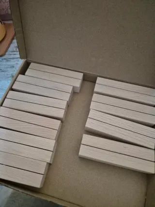 10 Soportes de madera