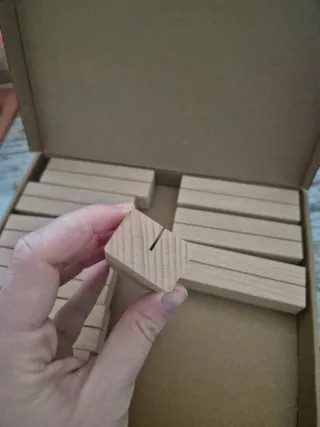 10 Soportes de madera