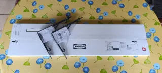 Estante y soportes IKEA BERGSHULT/KROKSHULT 80x20