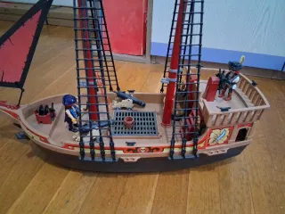 Barco Pirata Playmobil.