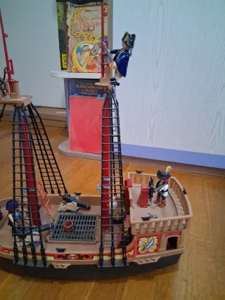 Barco Pirata Playmobil.