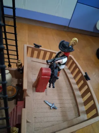 Barco Pirata Playmobil.