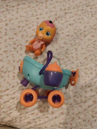 Bebé Llorón Carrito Flamingo - coche de Fancy