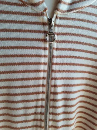 Chaqueta de punto con cremallera