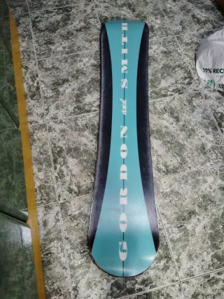 Tabla de Snowboard Negra