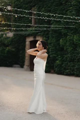 Vestido de Novia Lujo Blanco
