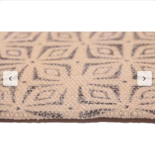 Alfombra Algodón 140x200 Beige Multicolor