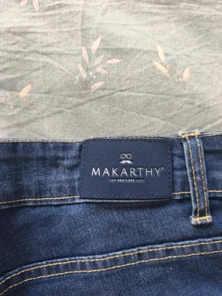 Pantalón vaquero Makarthy azul