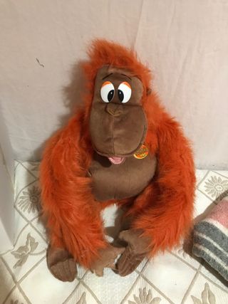 Peluche Orangután Naranja