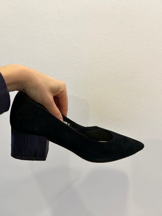 Zapatos de tacón negros